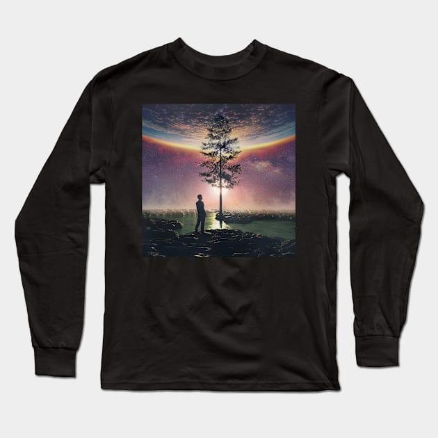 Rise Long Sleeve T-Shirt by AhmedEmad